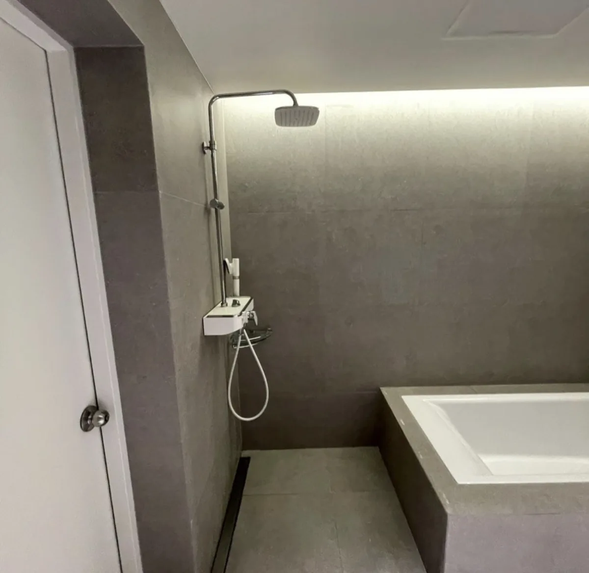 샤워부스 시공 과정 1